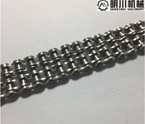 China Rostfreie Förderkette des Silber-25H mit 6.35mm Neigung fournisseur